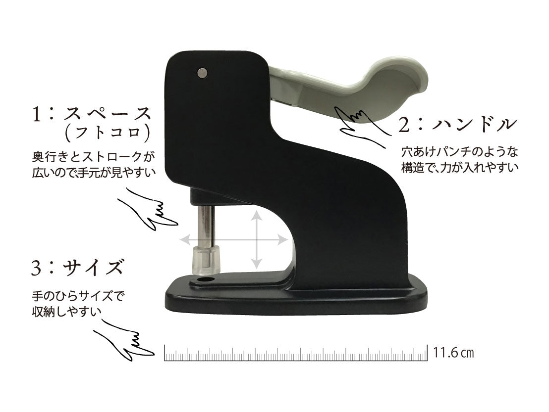 CHERRY LABEL ミニハンドプレス スターターセット